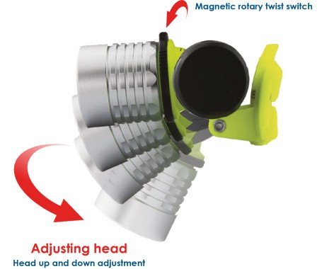 AQUA MARINE -3W Cree LED Underwater Diving Head Lamp